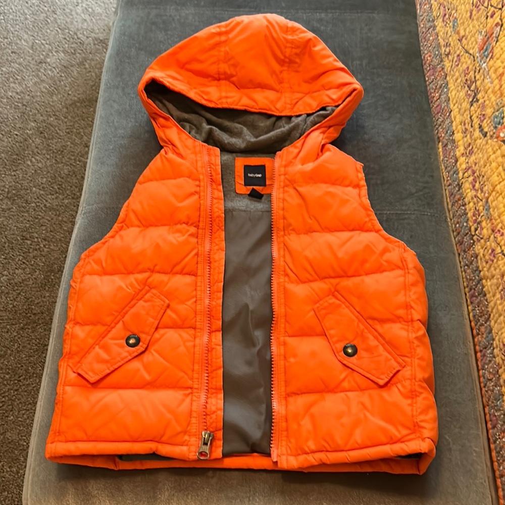 Work once. Baby gap lined vest.  Perfect condition!